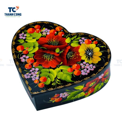 heart shaped lacquer box, wholesale