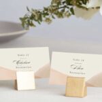 how to write place cards for weddings
