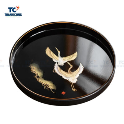 japanese black lacquer tray, wholesale