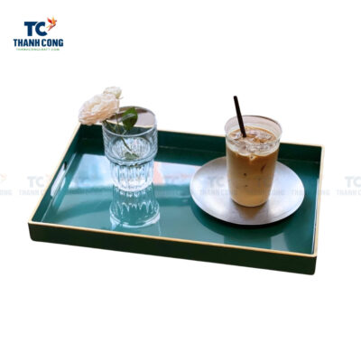 lacquer coffee table tray, green lacquer tray, wholesale