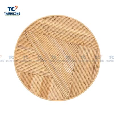 natural rattan coffee table