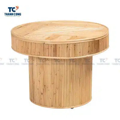 natural rattan coffee table