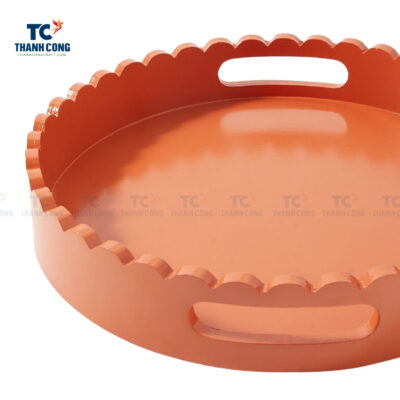 orange lacquer tray, wholesale