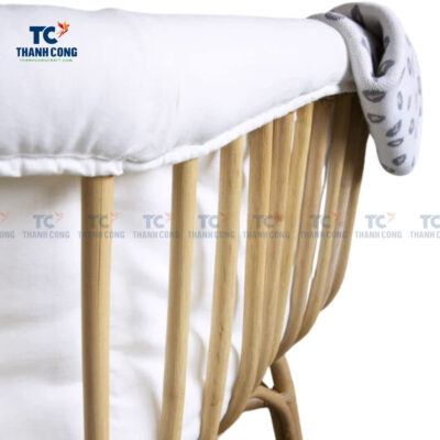 rattan cradle with mattress
