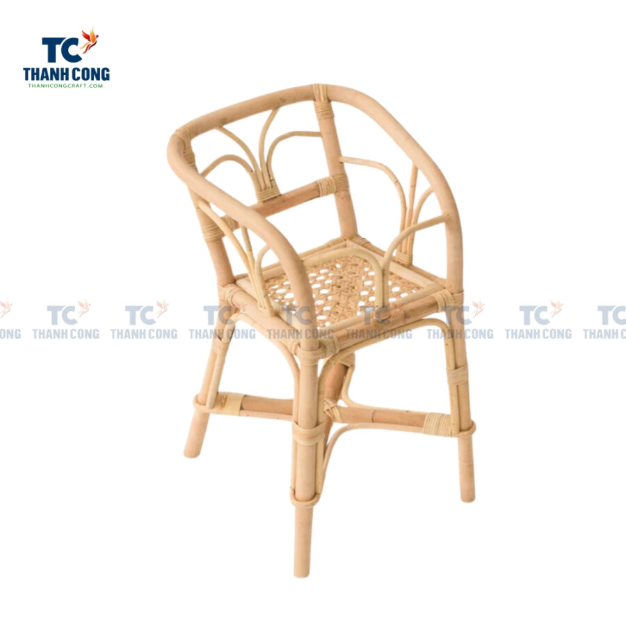 rattan cane doll high chair