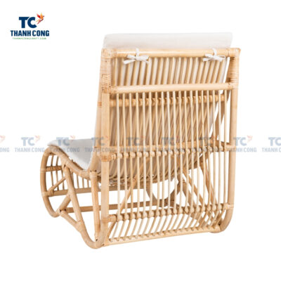 rattan lounge chair with cushion, wholesale