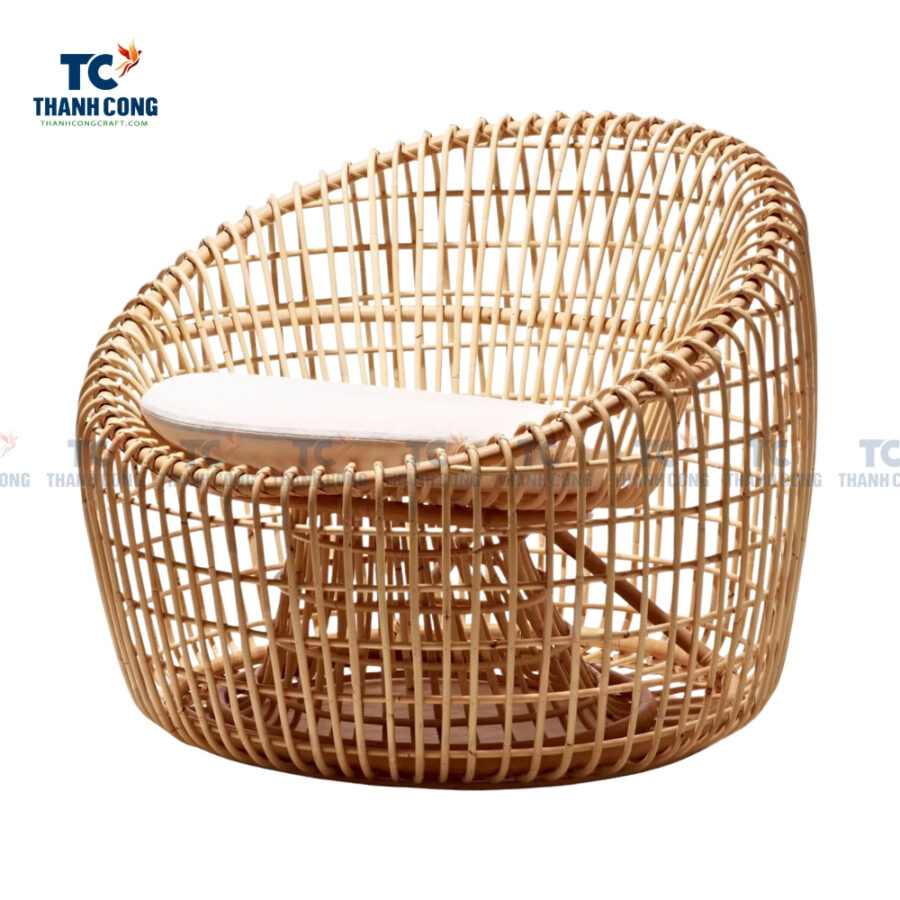 round rattan lounge chair, wicker, wholesale