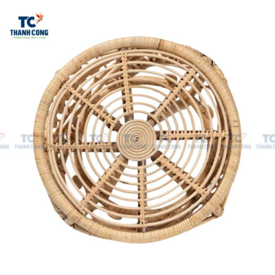 Round Wicker End Table, wholesale