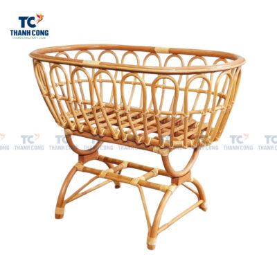 vintage rattan crib, wholesale