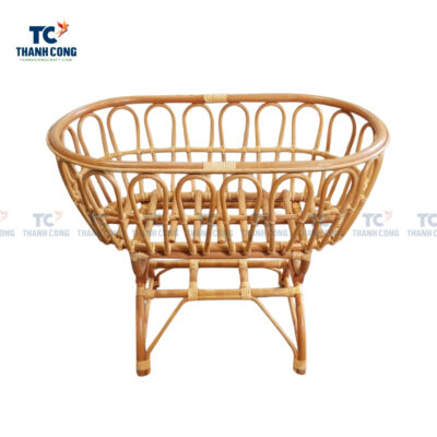 vintage rattan crib, wholesale