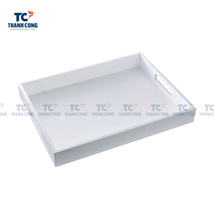 White lacquer tray, wholesale