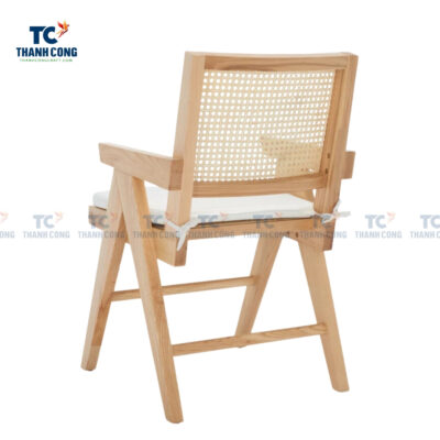 wood and rattan armchair, wholesale
