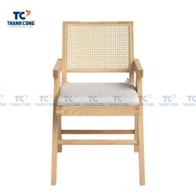 wood and rattan armchair, wholesale