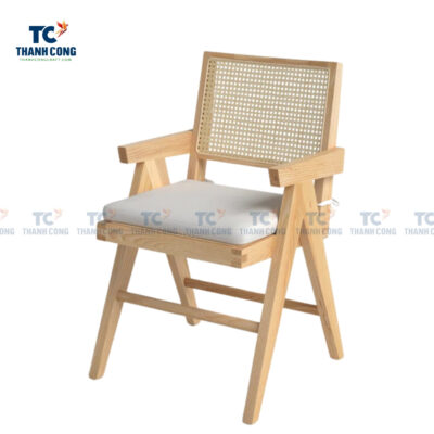 wood and rattan armchair, wholesale