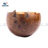Coconut Shell Animal Bowl - Cat (TCCP-22024)