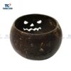 Coconut Shell Candle Holders For Halloween (TCCP-22022)