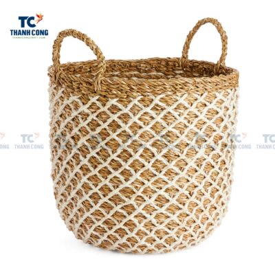 Hand-Woven Seagrass Baskets (TCSB-24216)