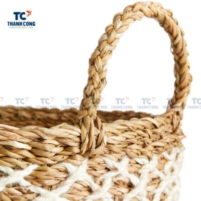 Hand-Woven Seagrass Baskets (TCSB-24216)