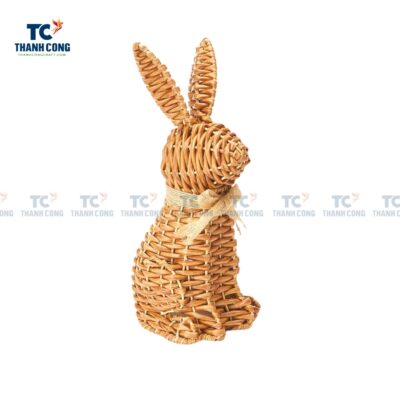 Handcrafted Rattan Bunny (TCHD-24497)