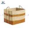 Large Seagrass Basket With Lid (TCSB-24202)