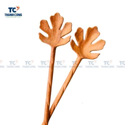 Leaf Shaped Wooden Spoon (TCKIT-24445)