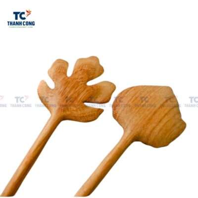 Leaf Shaped Wooden Spoon (TCKIT-24445)