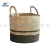 Natural Seagrass Basket (TCSB-24202)