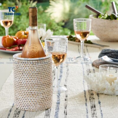Rattan Personalized Wine Bucket (TCKIT-24437)