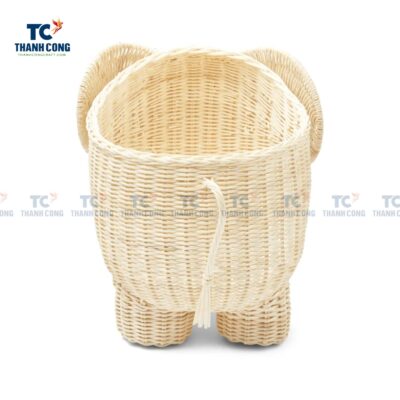 Rattan Storage Basket Elephant Shape (TCSB-24237)