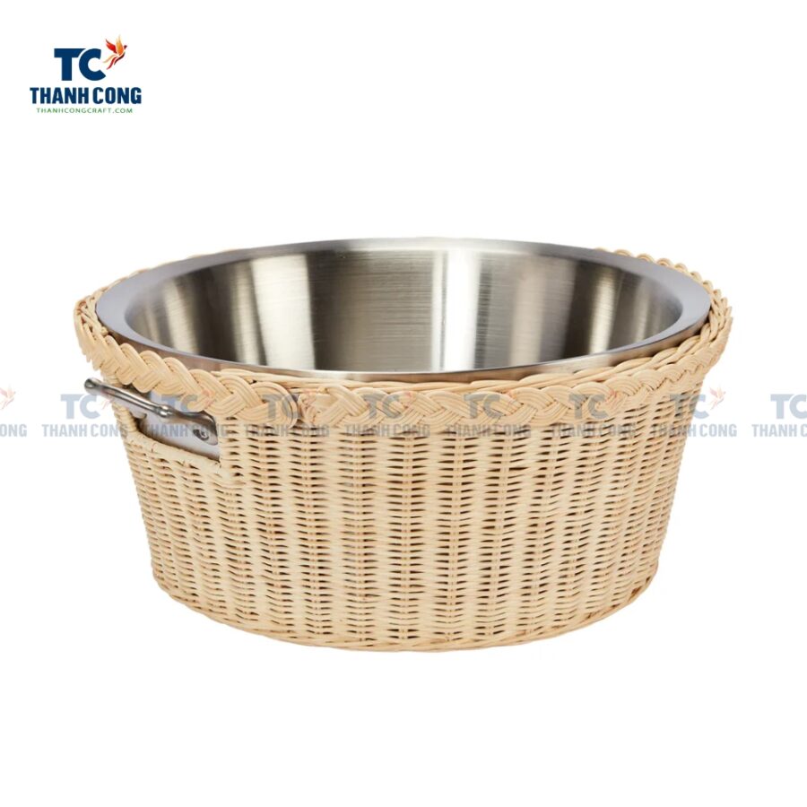 Rattan Wine Buckets For Parties (TCKIT-24435)