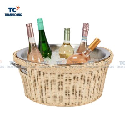 Rattan Wine Buckets For Parties (TCKIT-24435)