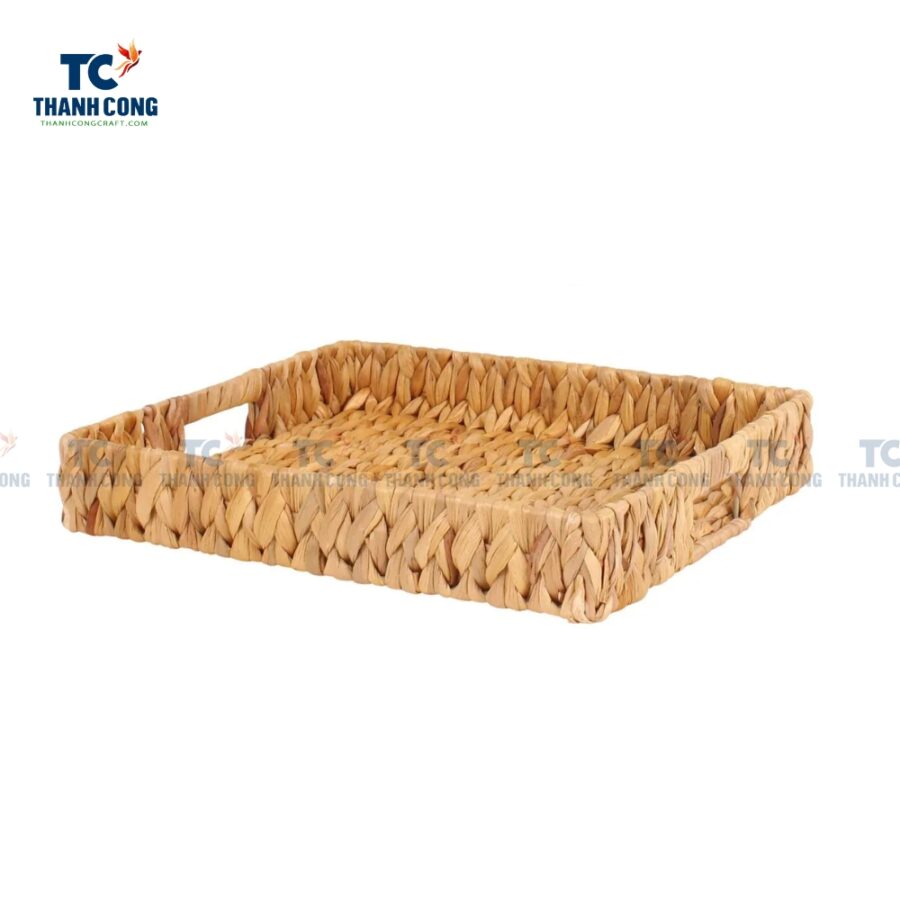 Rectangle Water Hyacinth Tray (TCKIT-24421)