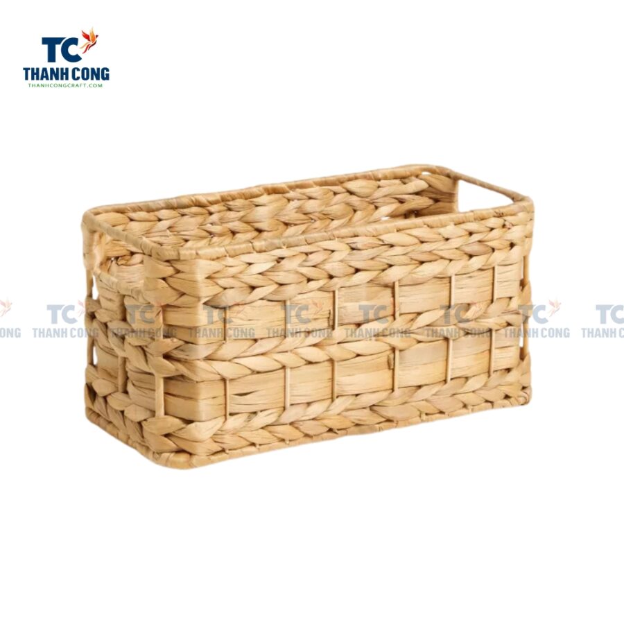 Rectangular Hyacinth Basket (TCSB-24222)