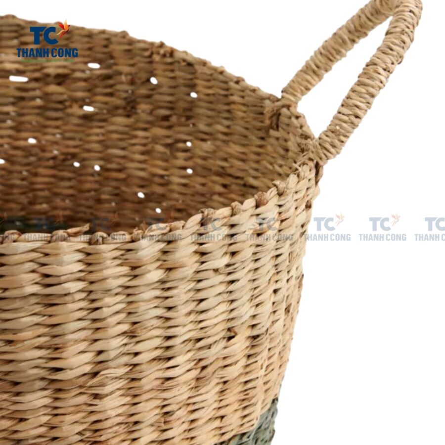 Seagrass Basket With Handles (TCSB-24200)