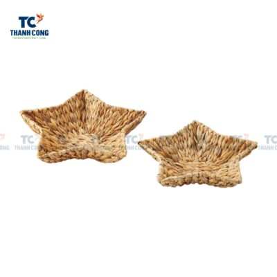 Star Shape Water Hyacinth Tray (TCKIT-24419)