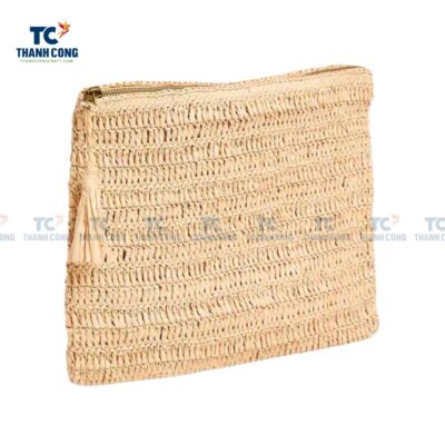 Straw Clutch Bag Natural (TCFA-24051)