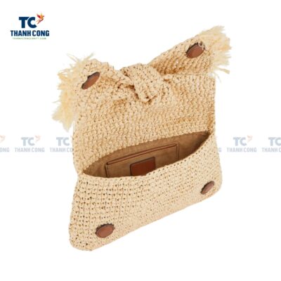 Straw Clutch Bag Wedding (TCFA-24050)