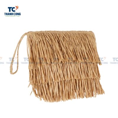 Straw Clutch Purse (TCFA-24048)