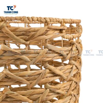 Tall Water Hyacinth Basket (TCSB-24236)