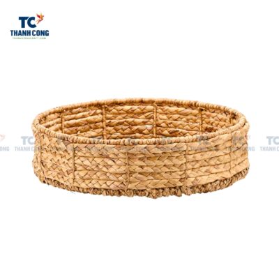 Water Hyacinth Basket Tray (TCKIT-24422)