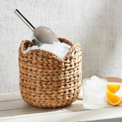 Water Hyacinth Ice Bucket For Bar (TCKIT-24426)