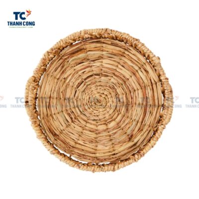 Water Hyacinth Round Tray (TCKIT-24424)