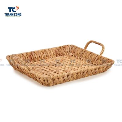 Water Hyacinth Tray Basket (TCKIT-24424)