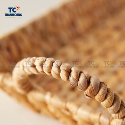 Water Hyacinth Tray Basket (TCKIT-24424)