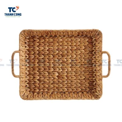 Water Hyacinth Tray Basket (TCKIT-24424)