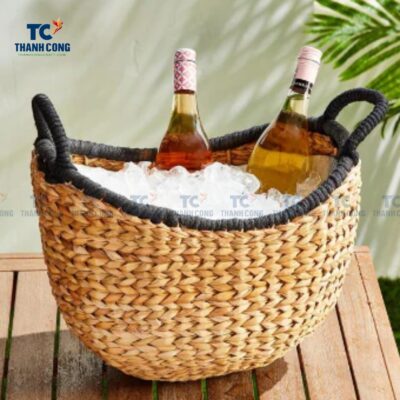 Water Hyacinth Wine Cooler Bucket (TCKIT-24429)