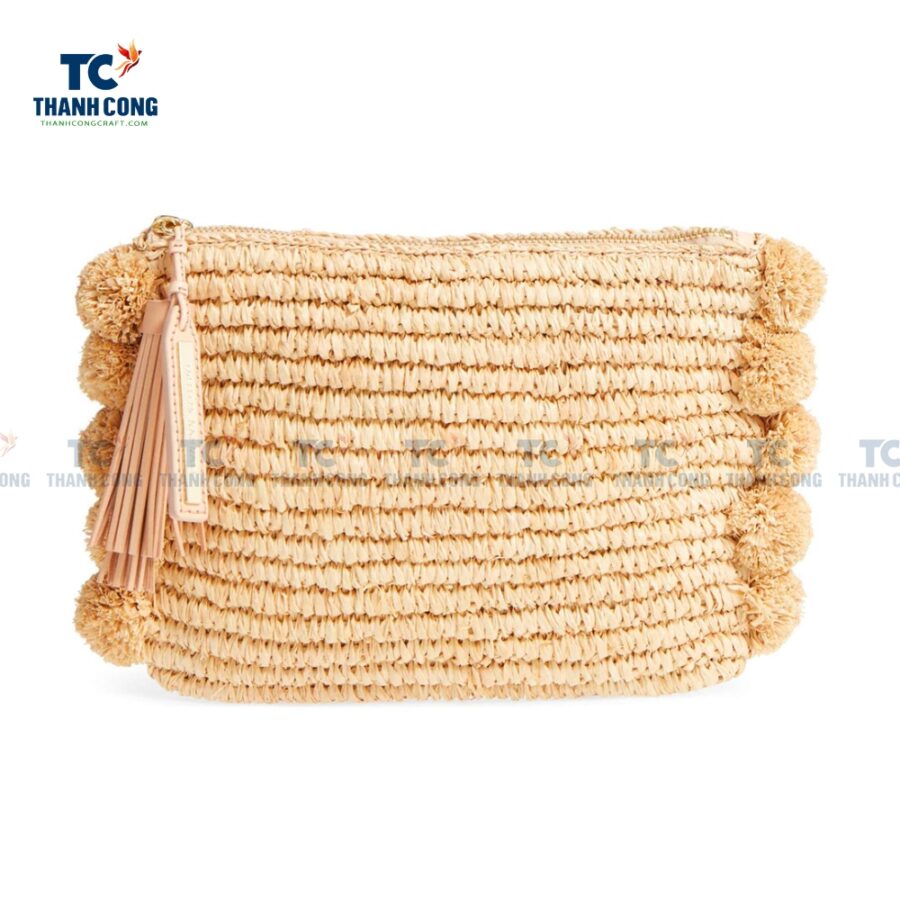 Women's Straw Clutch Bag (TCFA-24057)