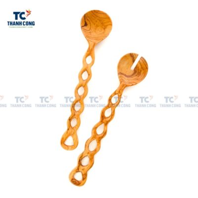 Wooden Salad Serving Spoons (TCKIT-24444)
