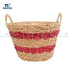 Woven Seagrass Basket (TCSB-24201)