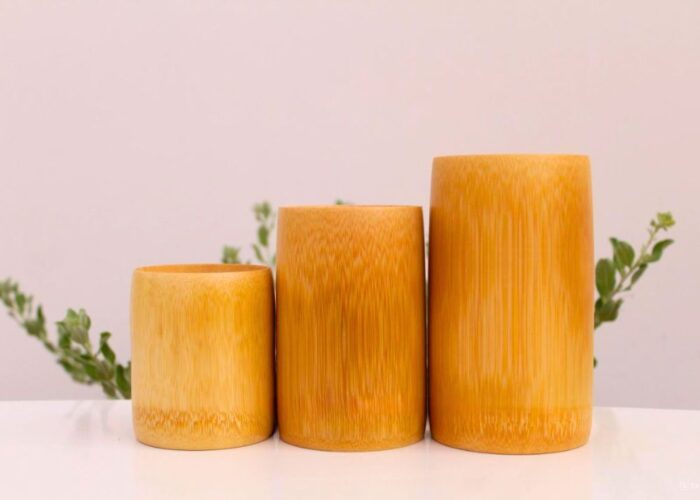 how to clean bamboo cups